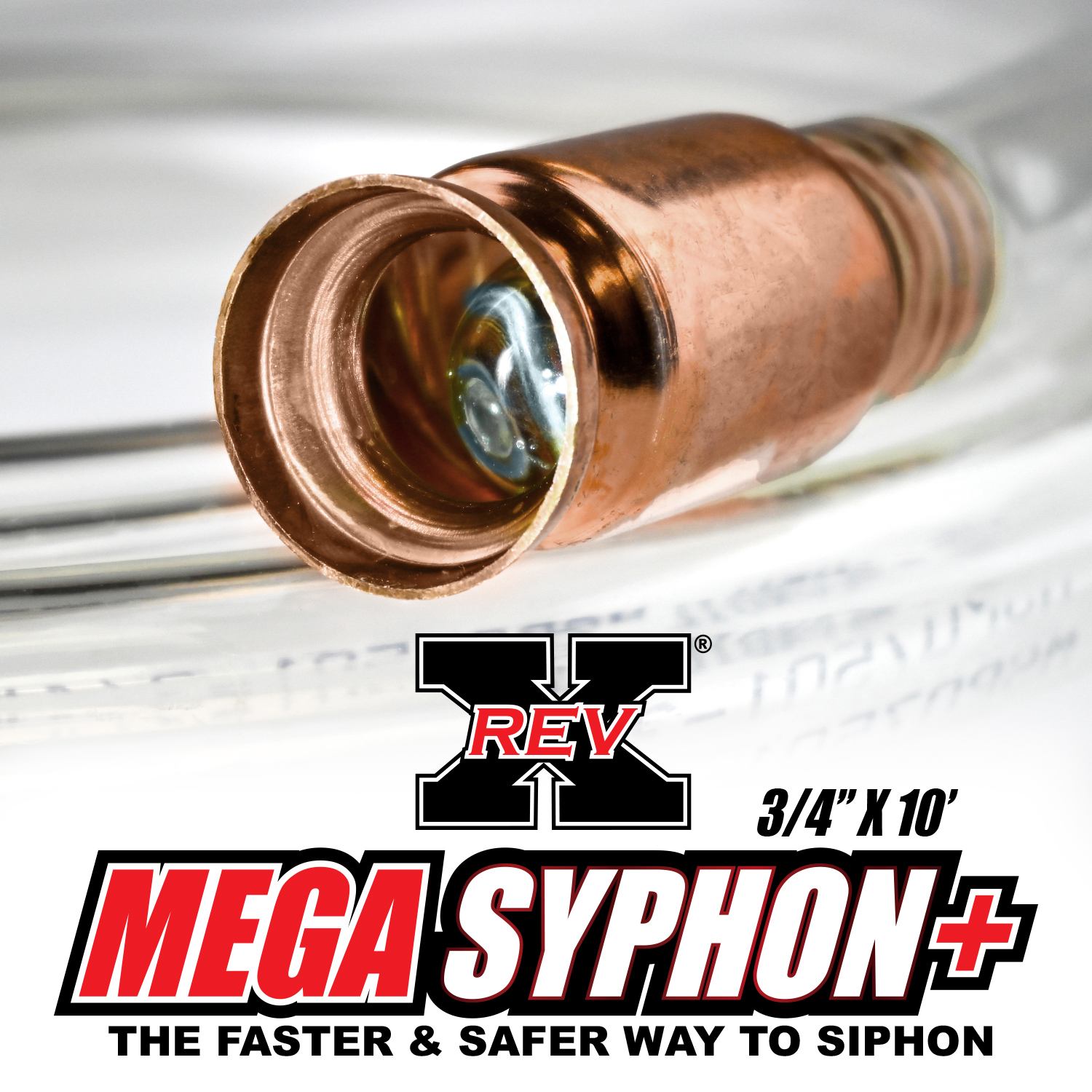 Mega Syphon Plus 3/4 inch x 10 foot - The Faster and Safer Way to Siphon Mega Syphon Plus 3/4 inch x 10 foot - The Faster and Safer Way to Siphon