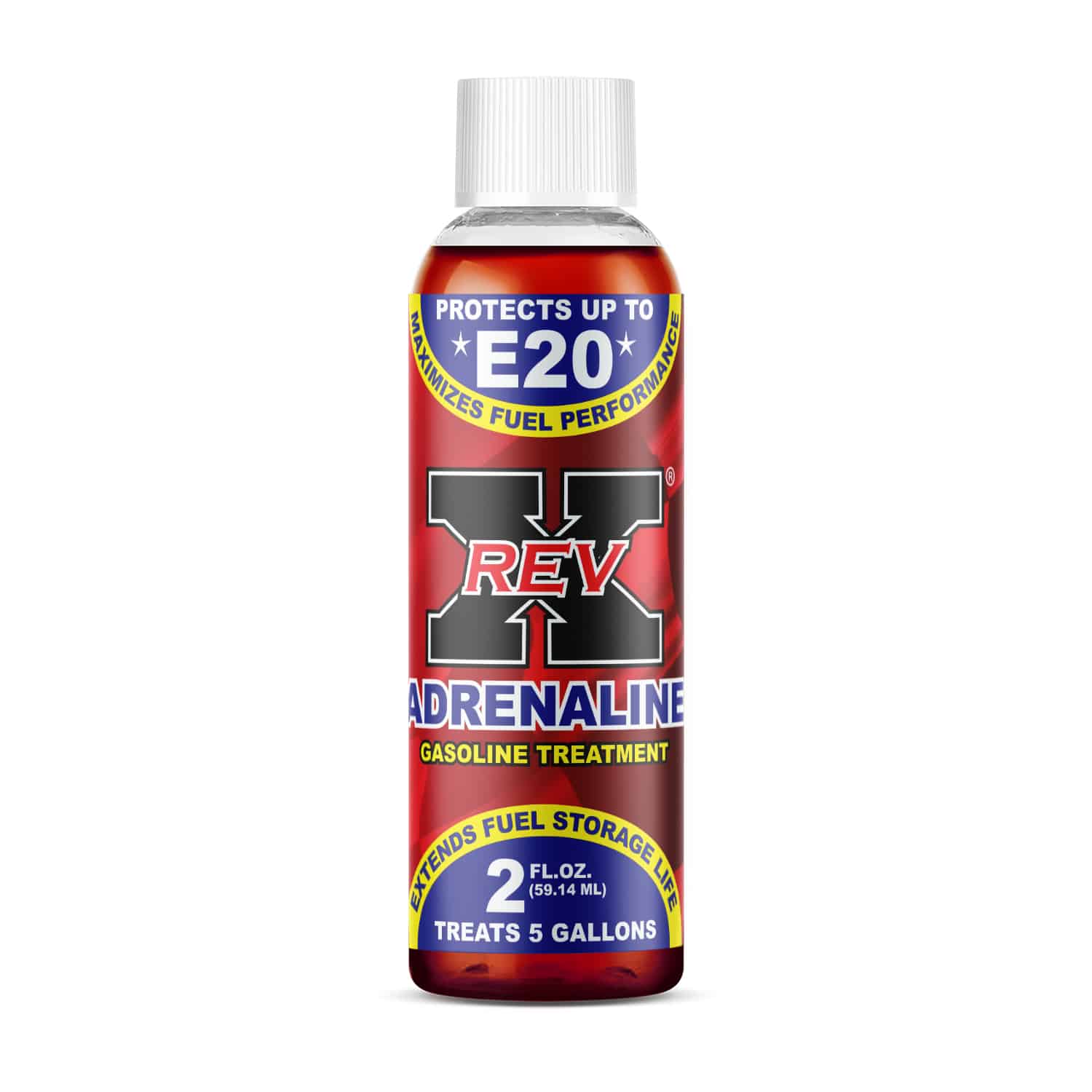 REV X Xtreme Clean Gasoline Treatment - 8 Oz - Ethanol Protection & Stabilizer