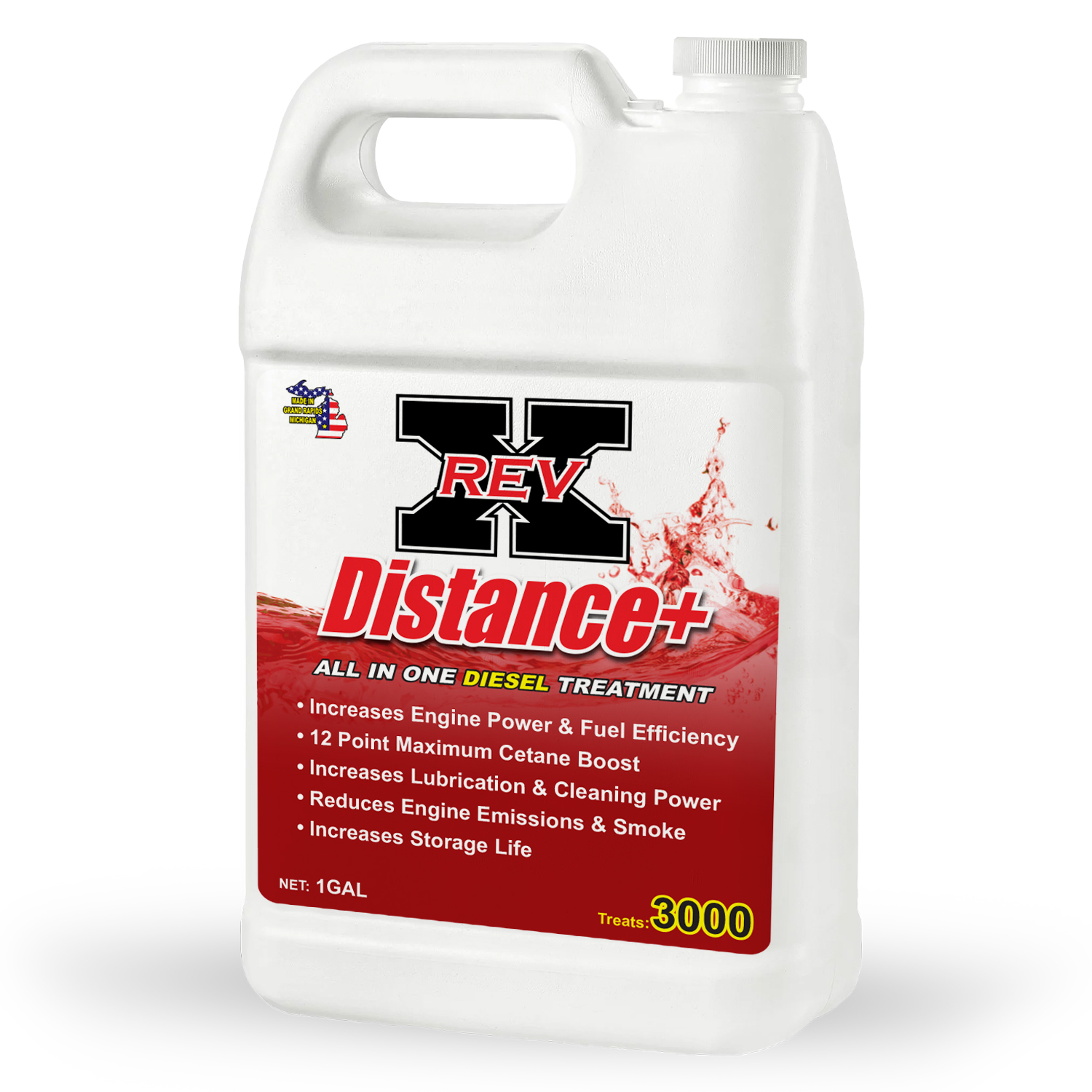 REV-X Distance+ Diesel Treatment - 1 Gallon - RevXOil.com