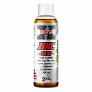 ZINC0201 – REV X Zinc ZDDP Oil Additive – 2 fl. oz.